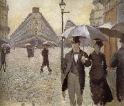 Gustave Caillebotte Rainy day in Paris china oil painting reproduction